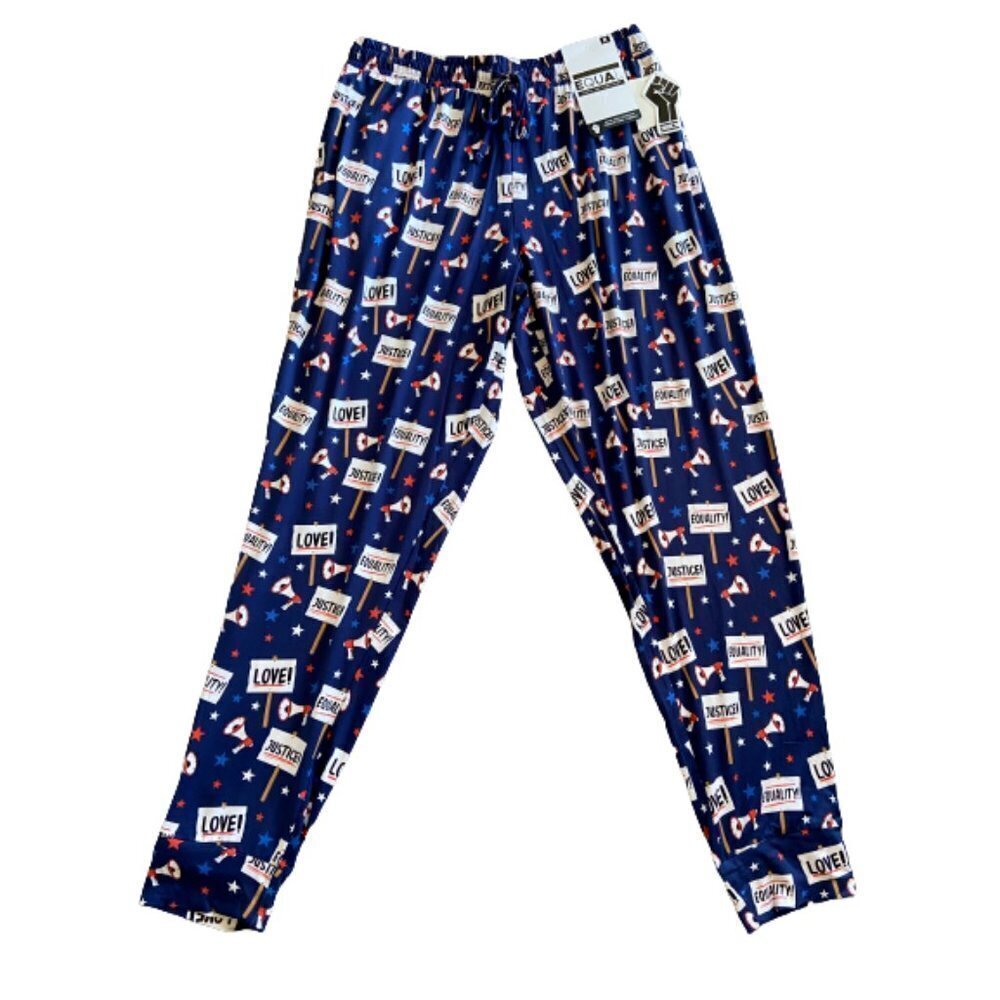 EQUAL Stand for Something Social Justice Collection Pajama Pants Size Me…